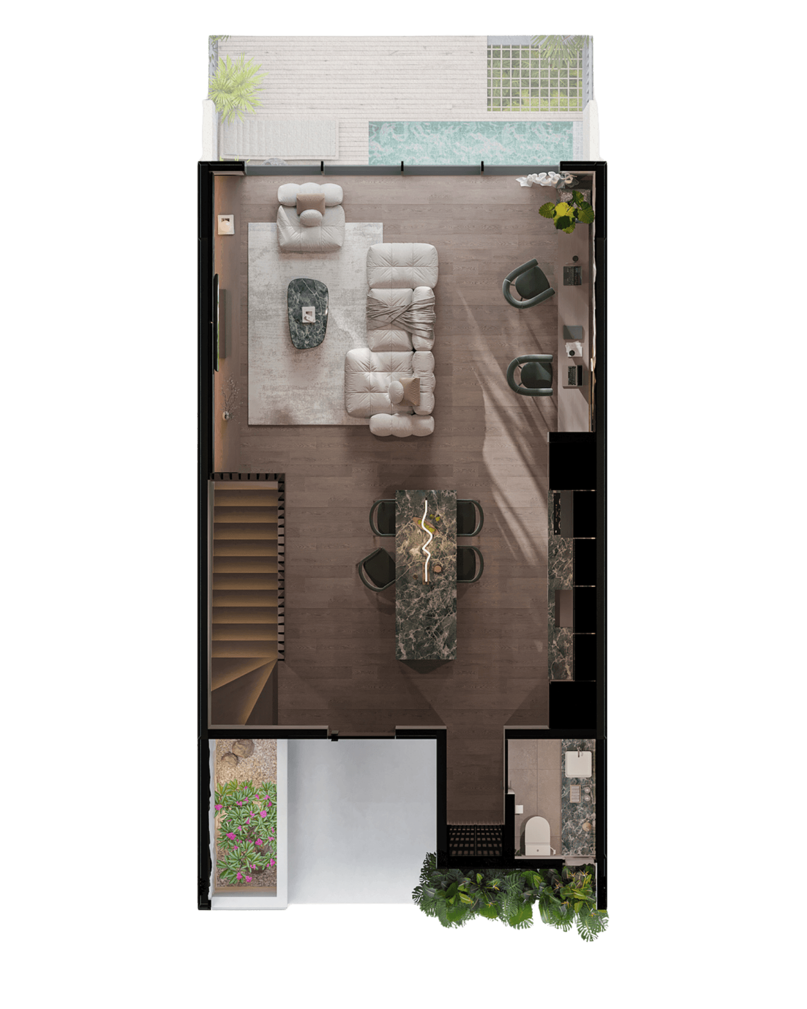 The Riverside Premium — Second floor